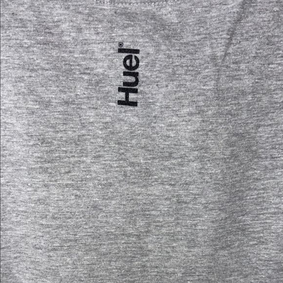 Gray Short Sleeve Tee with Minimalist Design - Picture 3 of 5